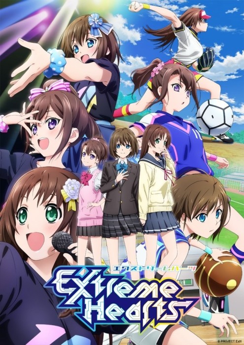 extreme hearts anime key visual